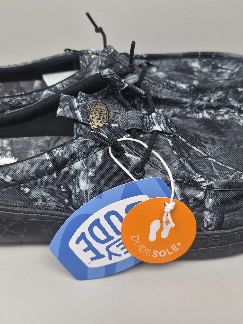 Hey Dude Jelly Roll Wally Comf Slip Limited Edition Black Camo Mens 13US Loafers